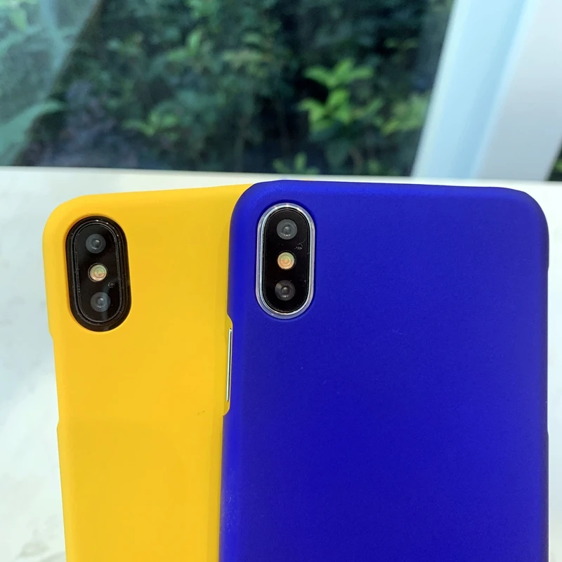Цветной жесткий пластиковый защитный чехол с защитой от царапин для Nokia 1 2 3 5 6 7 8 4