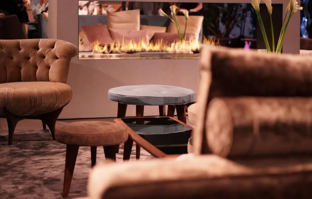 

on sale 24'' bio ethanol fireplaces with wifi control