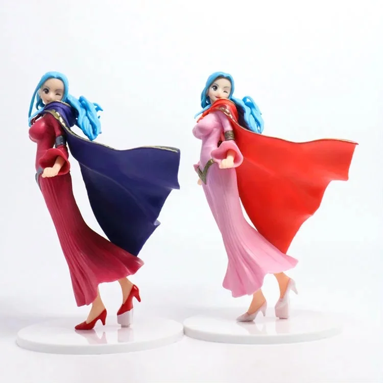 18 см фигурку аниме ONE PIECE создатель принцессы плащ Nefeltari Vivi платье Ver 1/8 весы
