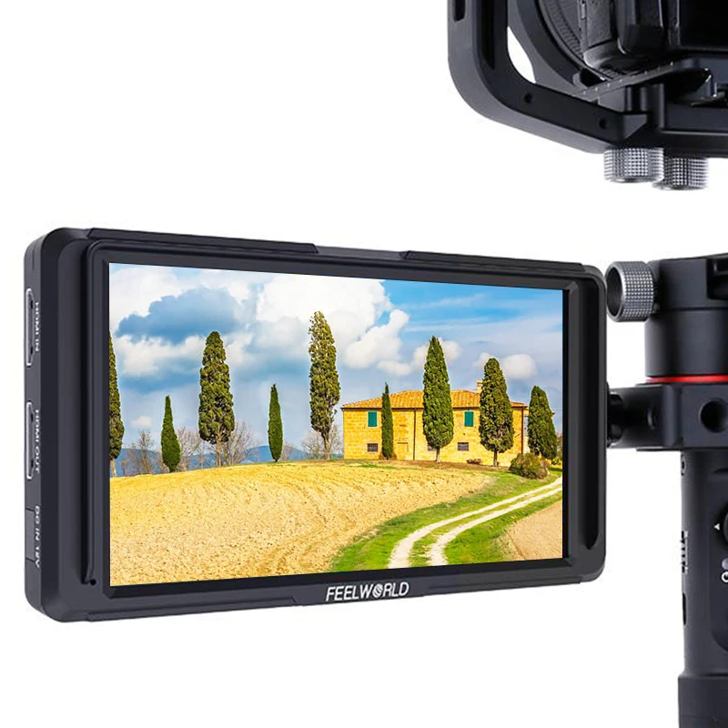 Feelworld F6S " 4 к HDMI 1080 P видео мониторы для Zhiyun вебилл Ронин S Gimbal DSLR MOZA Air камера стабилизатор vs мастер MA5