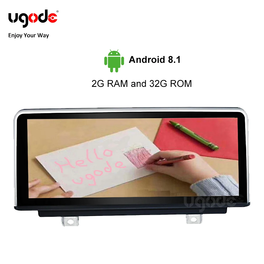 Ugode PX6 автомобильный мультимедийный плеер 10 25 &quotIPS экран Android 9 0 для BMW 3 серии F30 M3 4