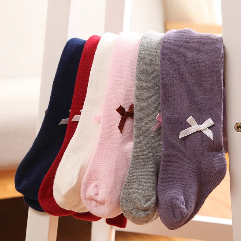 Высокое качество! Весенние детские весенние хлопковые колготки для девочек