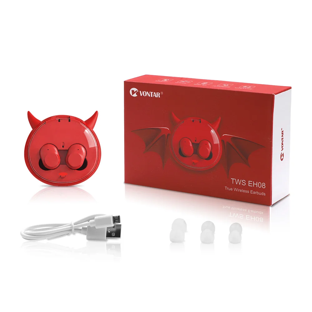Demon беспроводные наушники пара наушников Bluetooth гарнитура TWS с зарядным