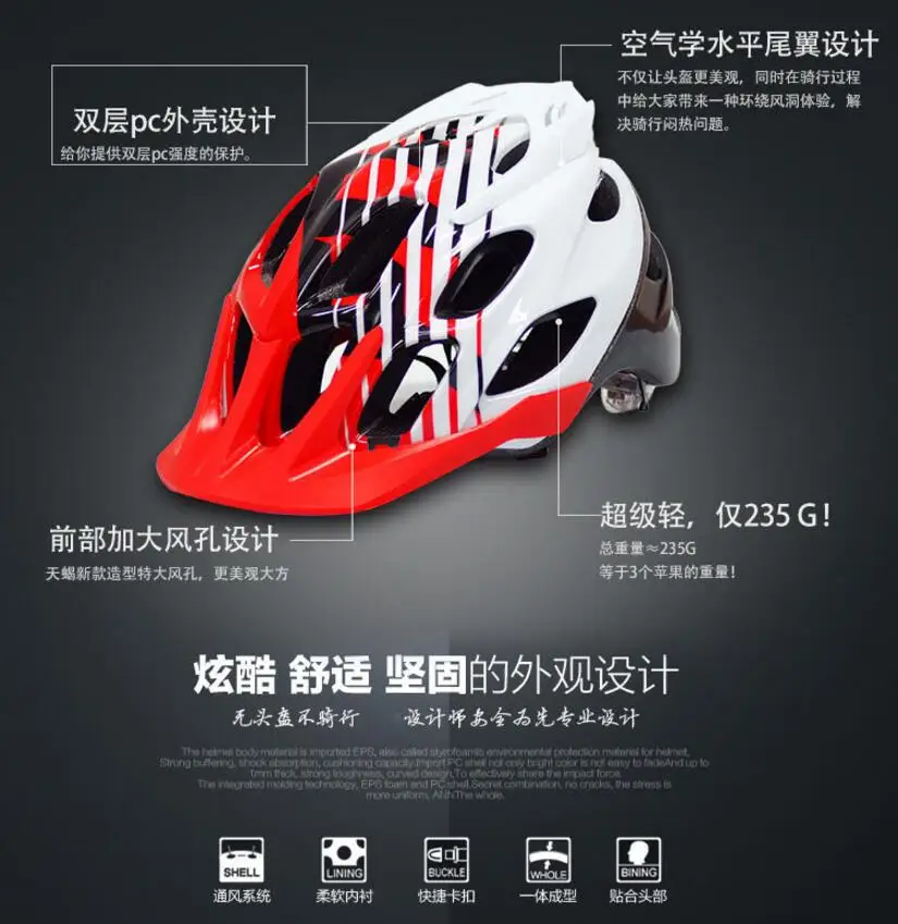 Сверхлегкий led mtb дорожный велосипед шлем дышащий pro Триатлон горный велосипедный шлем велосипедный спортивный шлем для мужчин/женщин
