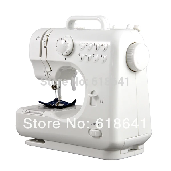Hot Selling Electric Household Mini Sewing Machine Dual Speed with Power Supply Small Domestic DIY Sartorially 8 Stitches | Дом и сад