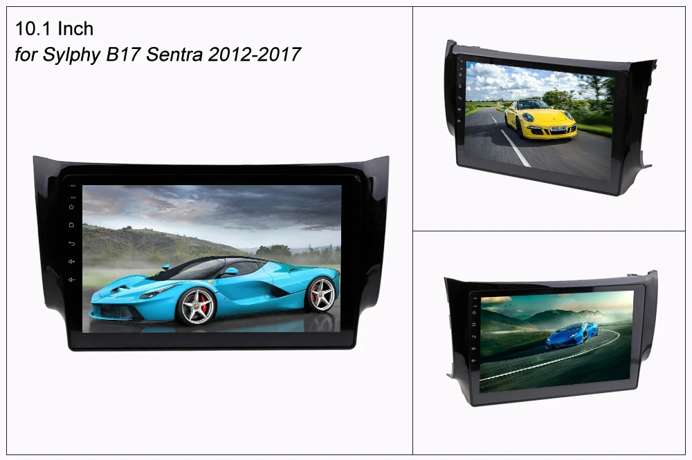 Автомобильный gps-навигатор SINOSMART IPS/QLED экран 1G/2G/4G для Nissan Sylphy B17 Sentra 2012-2017 Teana/Altima 2013