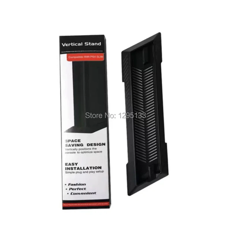 Крепление вертикальной стойки на док-станцию опорный держатель для Sony PS4 Slim Black |