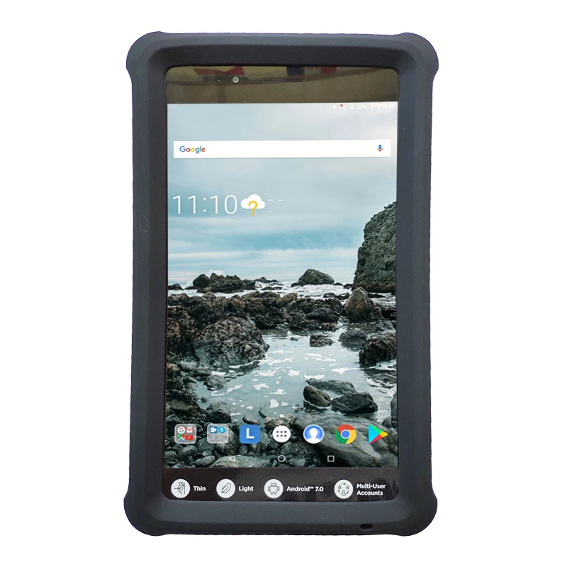 Прочный силиконовый ударопрочный защитный чехол MingShore для планшета Lenovo Tab 3 7 Essential