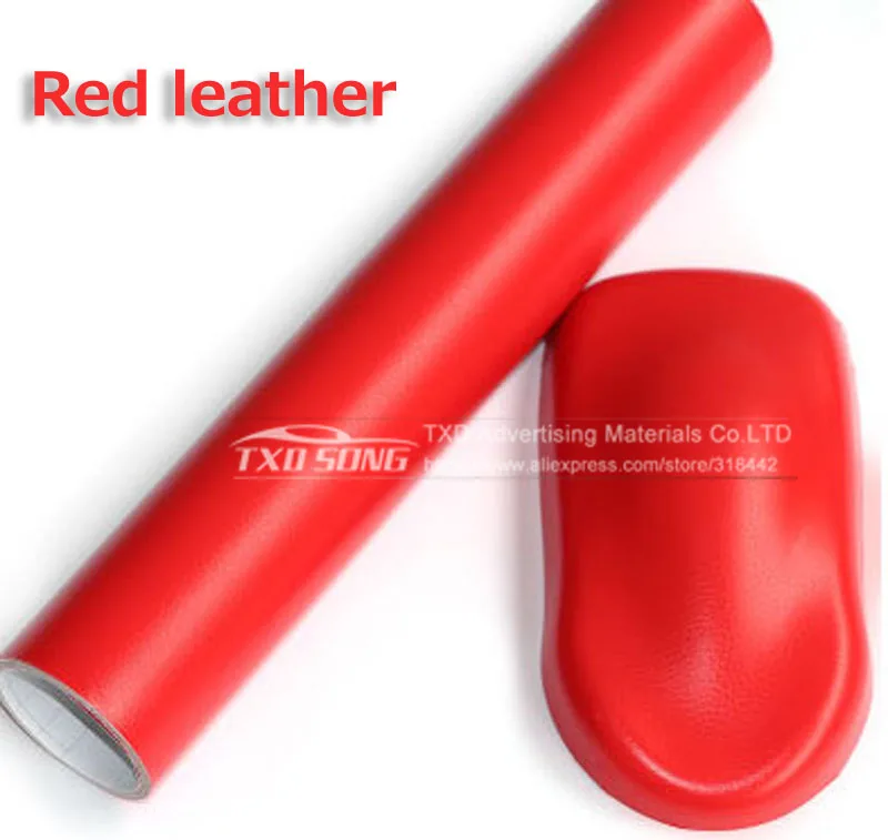 Кожаный узор ПВХ клейкая виниловая пленка-наклейка для автомобильного кузова