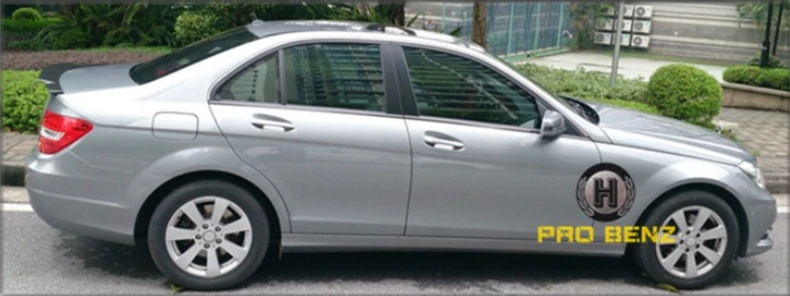 Автомобильный спойлер из углеродного волокна для Mercedes Benz C Class W204 C63 Coupe C200 C180 C260 C300