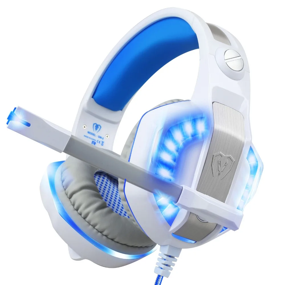 Gm-2 проводные наушники с аудио aapater для PS4 PC Складная игровой гарнитуры Шум