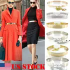 2019 дешевые женские металлические эластичные поясные ремни регулируемый пояс США