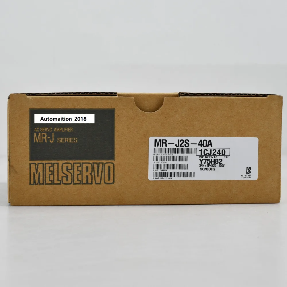 Новый и оригинальный MR J2S 40A сервопривод|Контроллер двигателя| |
