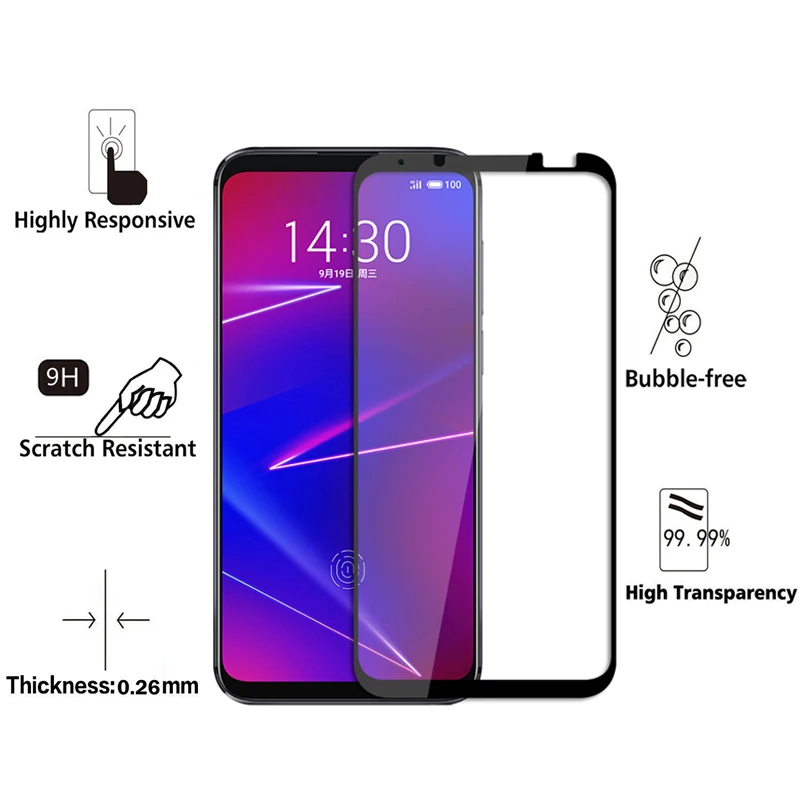 Полное ультра закаленное стекло для Meizu M3s Mini M3 Note 16th Защита экрана M3e U10 U20 MX6 15 M5s