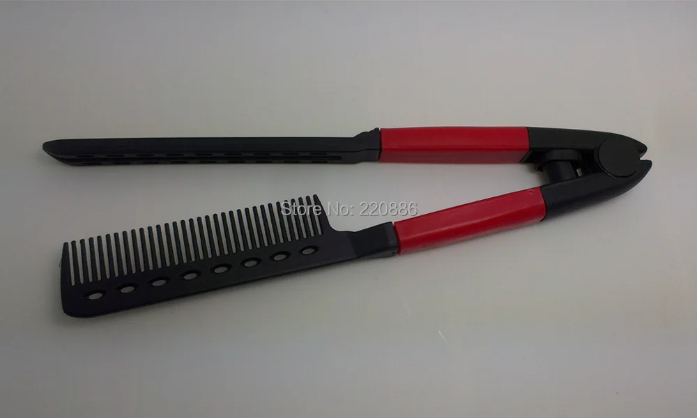 Расческа выпрямитель для укладки волос|v comb|comb hairstraightening tools |