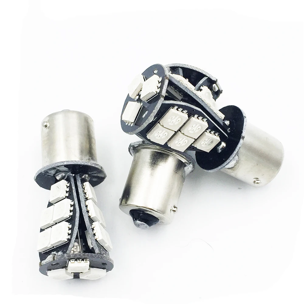 Автомобильный Стайлинг YSY 1156 1157 BA15S P21W S25 1459 21 светодиод 5050 SMD Canbus автомобильный
