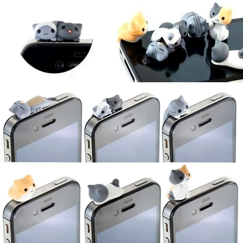 Пылезащитная заглушка 3 5 мм для наушников iphone 6 4s 6s se телефона Huawei P20 lite Samsung s9 s8 plus