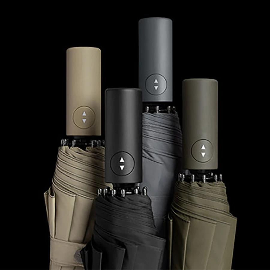 Reinforced Dual Automatic Umbrella Double Folding Rain Big Corporation Men Windproof Semsiye Umbrellas Women 5YS92 | Дом и сад