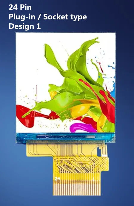 1 3 дюйма IPS LCD цветной дисплей вертикальная панель экрана 240x240(RGB) разрешение ST7789 24