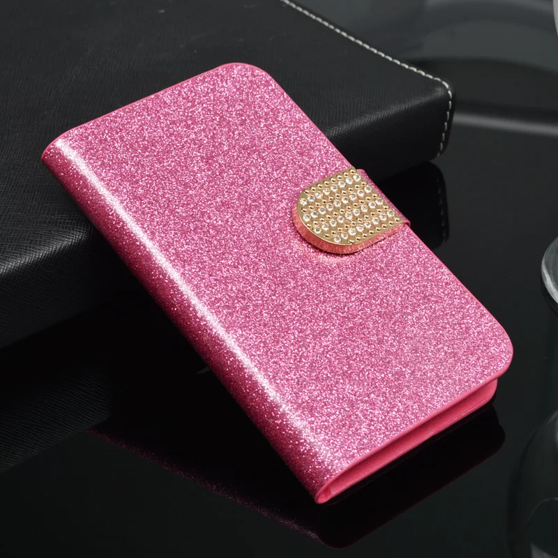 Для Samsung Galaxy Core 2 Dual SIM G355H SM G355 G3559 Case Bling Роскошный Кошелек PU Кожа Откидная Крышка