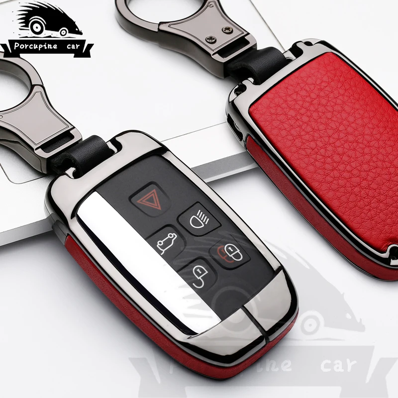 Кожаный чехол для автомобильного ключа из цинкового сплава Land Rover RANGE ROVER SPORT Freelander
