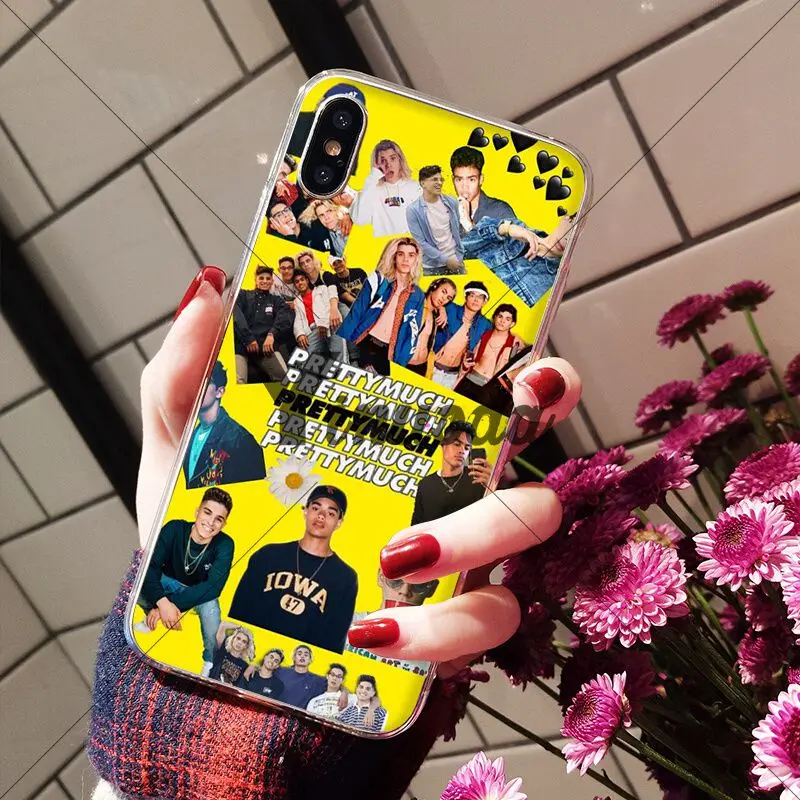 Yinuoda prettymore DIY Печатный чехол для телефона с рисунком Apple iPhone 8 7 6 6S Plus X XS MAX 5 5S SE XR