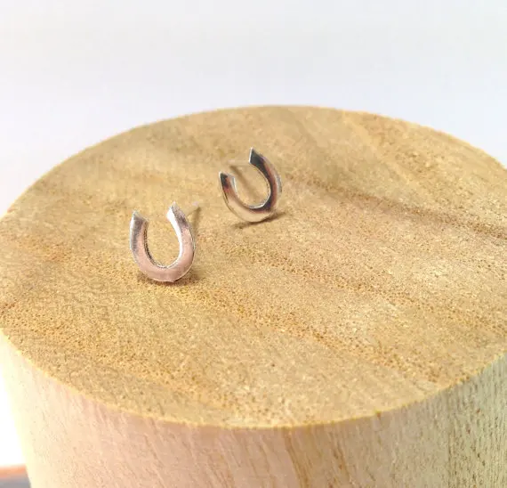 10 пар модные серьги гвоздики в форме подковы|horseshoe stud earrings|fashion earringsstud earrings |