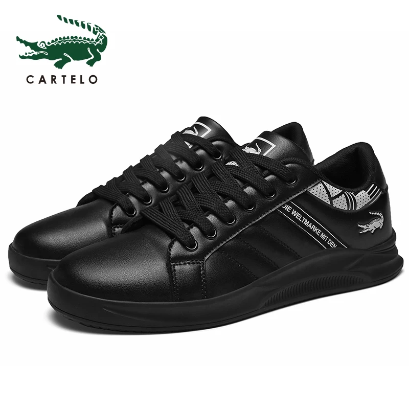 CARTELO New Men Casual Shoes Breathable Wear Resistant Comfortable Summer Toe Lace up Flat Snekaers | Обувь