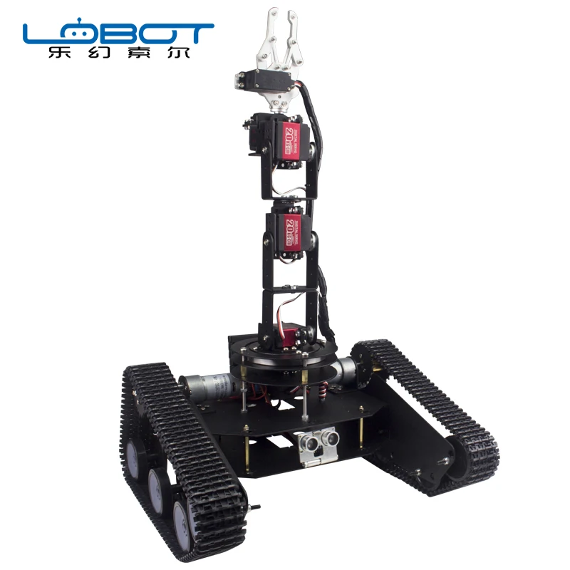 LOBOT Caterpillar Robot TKbot 2.0 Car Obstacle Avoidance Over Current Protection Kid Toy | Игрушки и хобби