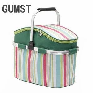 Оксфордская корзина для покупок 26л, сумки-Кулеры, складная сумка для еды, вина, фруктов, сохранения свежести, сумка для ланча для женщин, детские сумки для пикника