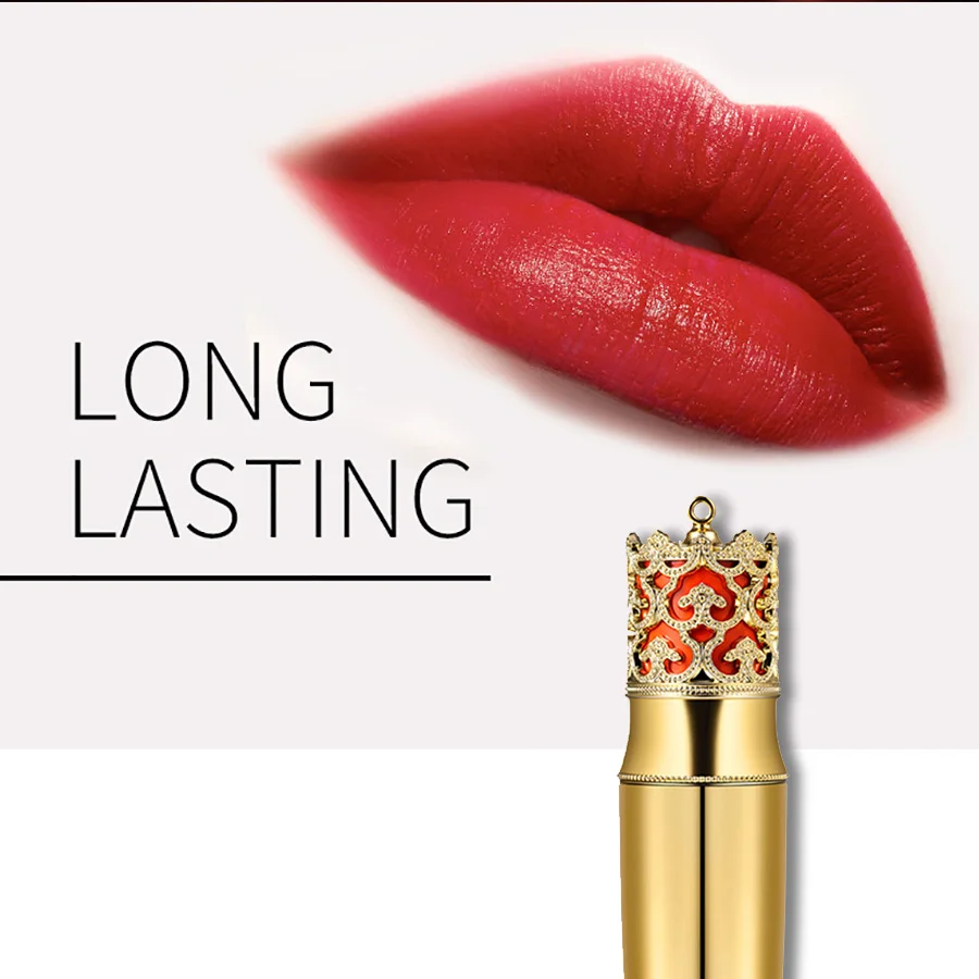 MayCreat Matte Lipstick Sexy Long Lasting Waterproof Flower Pencils Moisturizer Lips Makeup Easy To Wear lipstick Set |