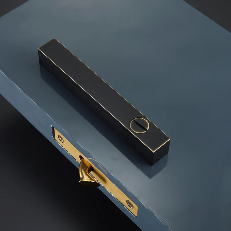 4 цвета/современный латунный Замок раздвижной двери в скандинавском стиле для