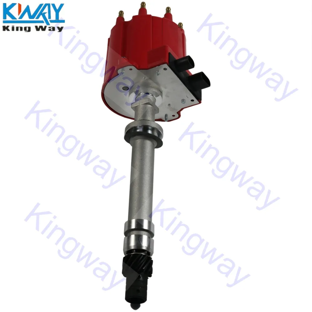King Way-красная крышка HEI зажигание дистрибьютор 1103952 для 87-95 Chevrolet Pontiac GMC 5.0L 5.7L 7.4L