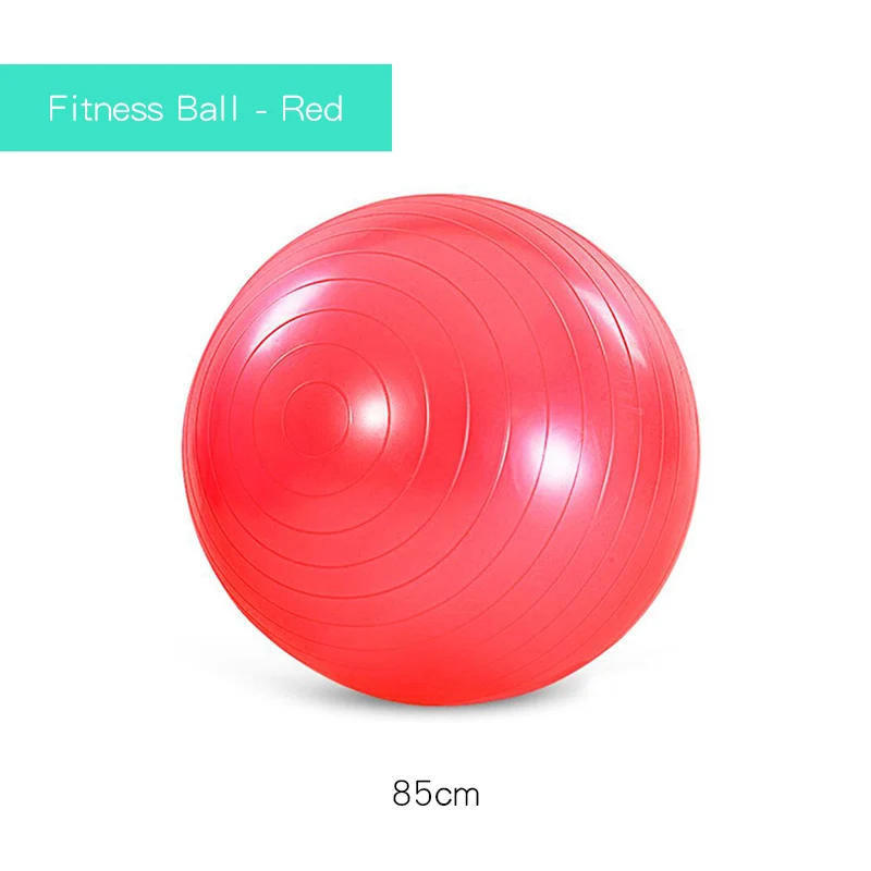 05Fitness85cm red Ruizhi 65 см/75 см/85 см диаметр детский Массажный мяч раннее образование фитнес-мяч Сенсорное тренировочное оборудование детские игрушки RZ1063 - Цвет: 05Fitness85cm red