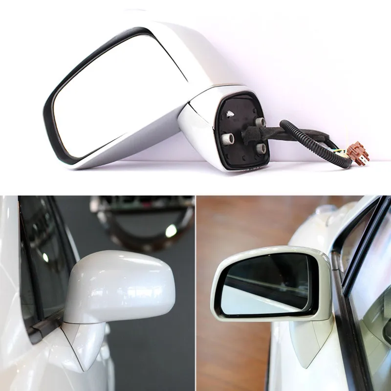 Оригинальное запасное боковое зеркало с подогревом для Nissan Tiida 2005 2010|side view mirror|view