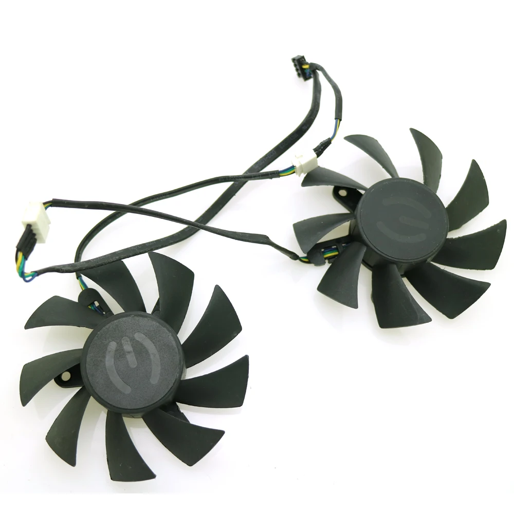 Вентилятор для видеокарты PLA08015S12HH 12 В 0 35a 75 мм 42*42*42 4pin 4 провода VGA EVGA GTX660ti GTX670 GTX680 |