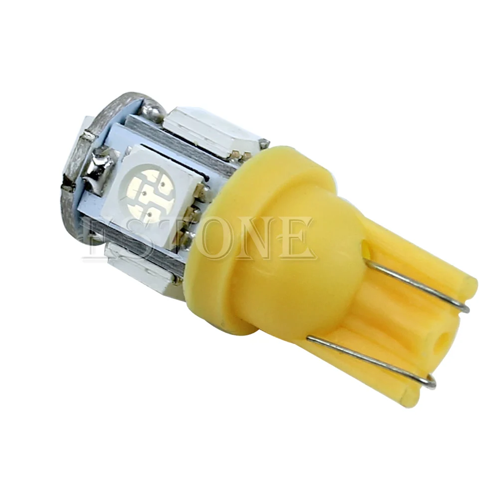 Новинка T10 5050 SMD 5 светодиодсветодиодный автомобильная лампа с клиновидным задним