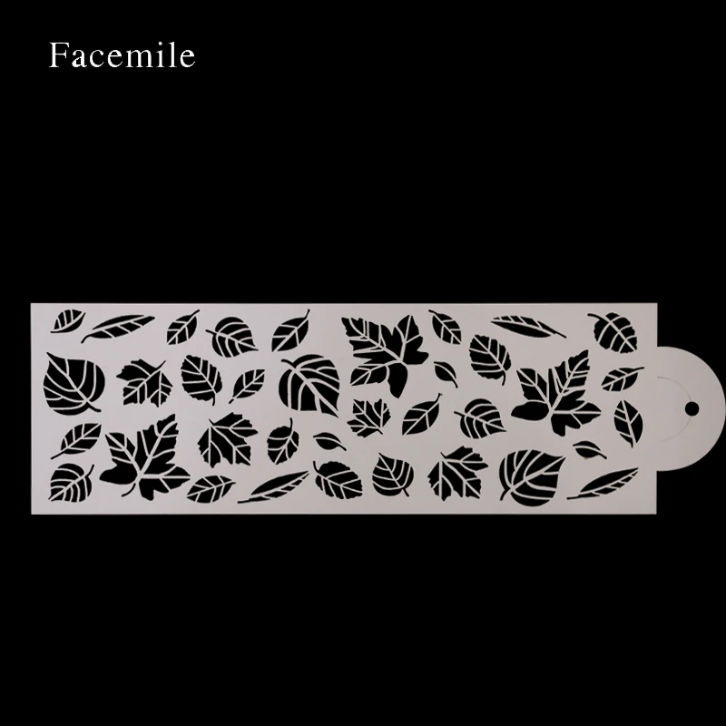 1 шт. листья помадка торт трафаретная форма границы кружева декор глазурь