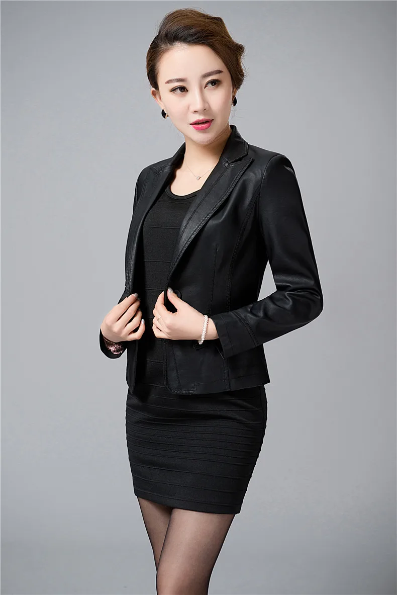 

Hot! 2020 New Arrival Short Leather Jacket Women Cool Slim Plus Size M-4XL Woman Motorcycle Jacket Clothing Ladies Coat GQ1268