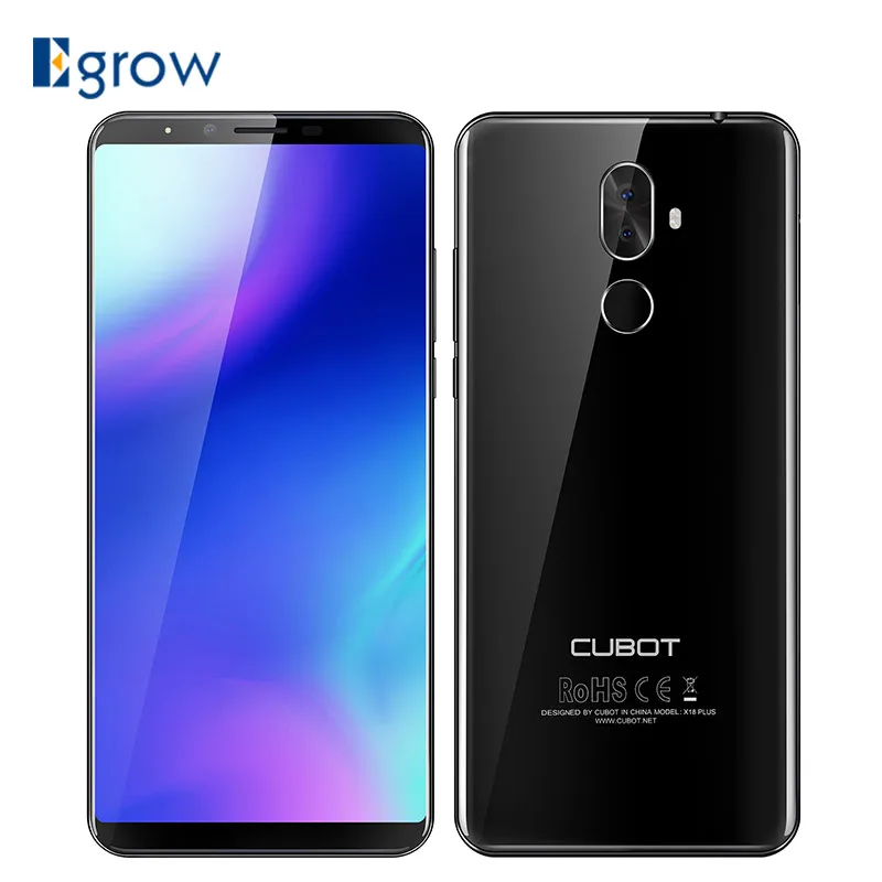 Cubot X18 Plus 5 99 'ɺndroid 8 0 MT6750T Octa core 4 Гб оперативная память 64 Встроенная смартфон Dual