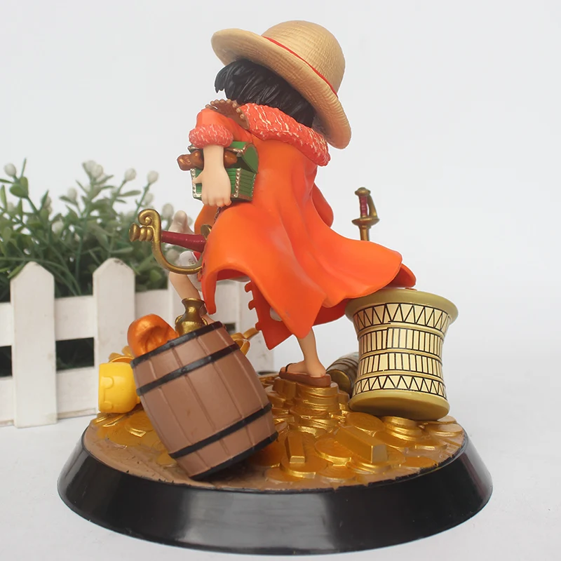 18 см аниме One Piece GK Monkey D. Фигурка Модели Luffy из ПВХ|Игровые фигурки и трансформеры| |