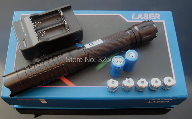 

Super Powerful! Military 100000m 100w 450nm Blue laser pointer Flashlight Light Burn Match Candle Lit Cigarette Wicked Hunting