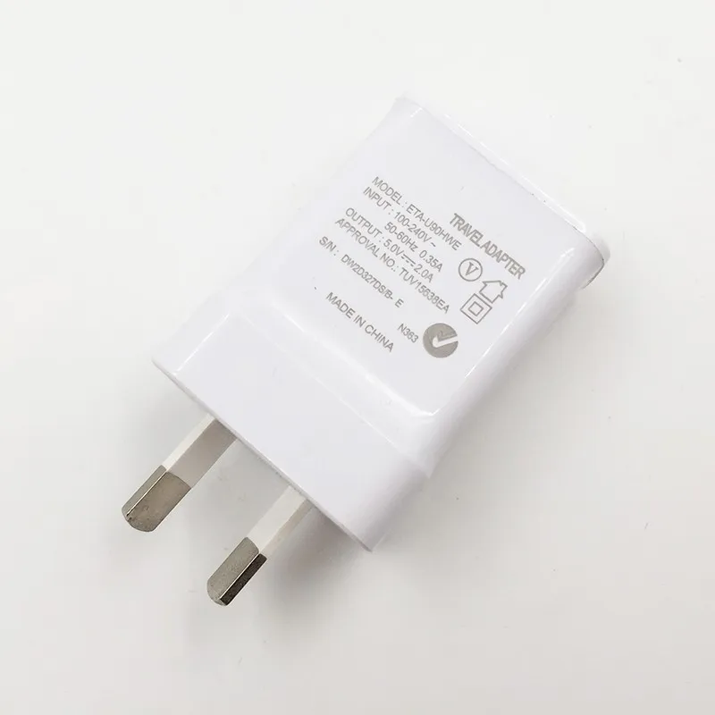 Сетевое зарядное устройство с USB разъемом 2A AU адаптер питания для Samsung Galaxy S5/6 Edge