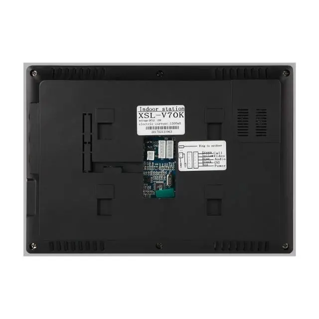 Система внутренней связи для домашней безопасности дверной звонок 8 квартир 7