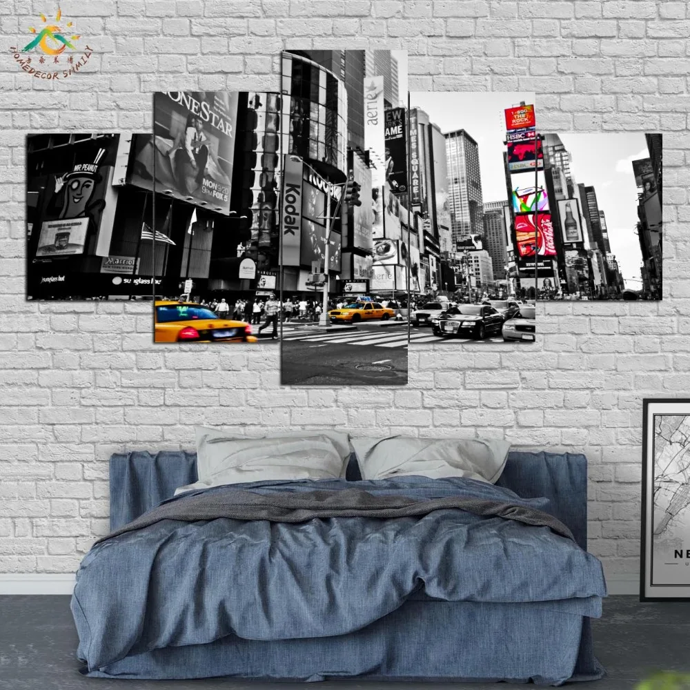 New York Times Wall Art HD Художественная печать на холсте Картина модульная картина и