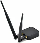 RTL8192DU 802.11angb двухдиапазонный 300 Мбитс сетевой беспроводной USB Wi-Fi адаптер + 6dBi WiFi антенна для LinuxWindows 7810