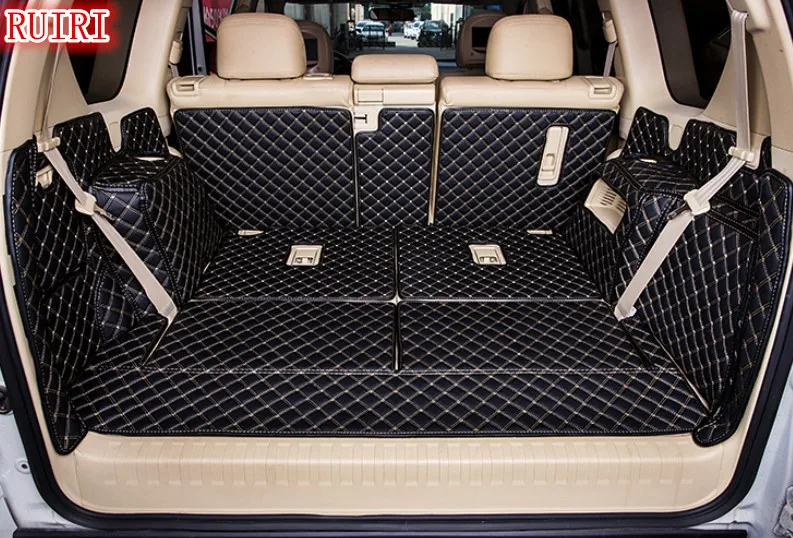 Хорошие автомобильные коврики для багажника Toyota Land Cruiser Prado 150 7 мест 2019 2010