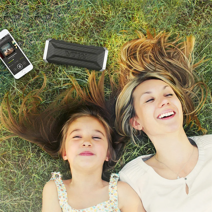 VTIN портативный беспроводной bluetooth динамик 20 Вт с двумя десятью драйверами