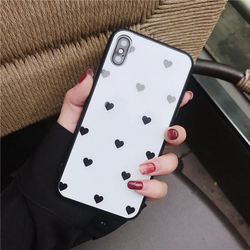 Противоударные чехлы из закаленного стекла для Iphone Xs Max 7 8 Plus X Xr 6 6S Plus|Бамперы| |