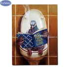 Декор для ванной комнаты, мультяшная унитаза голубь, алмазная живопись сделай сам, 5D алмазная вышивка, квадратные и круглые наборы для вышивки крестиком, мозаика